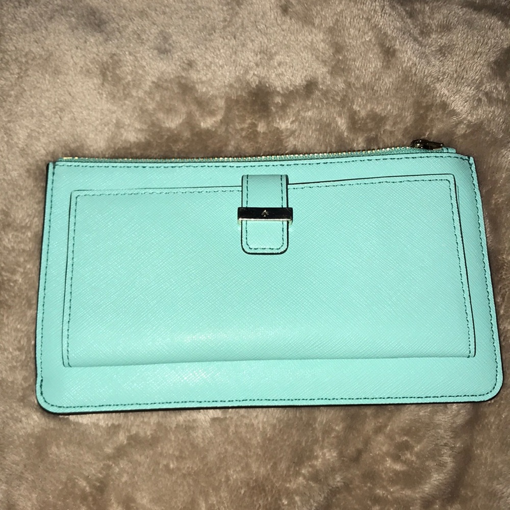 kate spade tiffany blue wallet